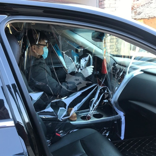 Car Driver Seat Quarantine Transparent Anti-spray Shield Anti-Saliva Protective Film