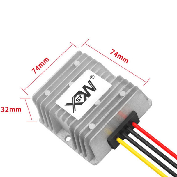 XWST DC 12/24V To 5V Converter Step-Down Vehicle Power Module, Specification: 12/24V To 5V 25A Large Aluminum Shell