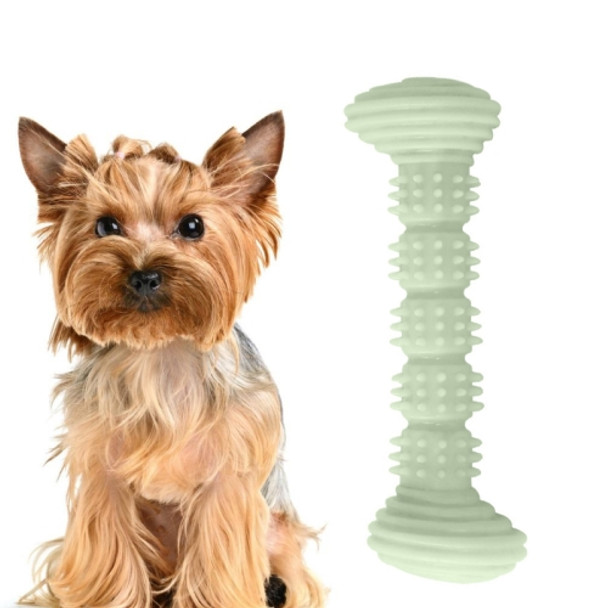 4 PCS Pet TPR Molar Toy Chew Dog Toothbrush Toy Clean Teeth Molar Tease Dog Stick(Green)