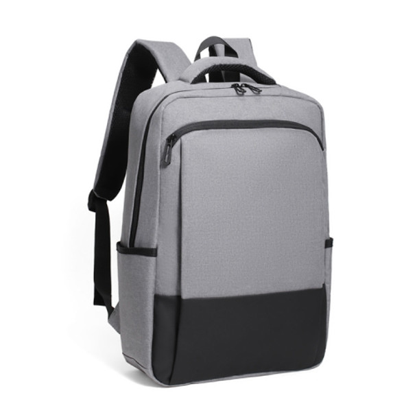 cxs-611 Multifunctional Oxford Laptop Bag Backpack(Light Grey)