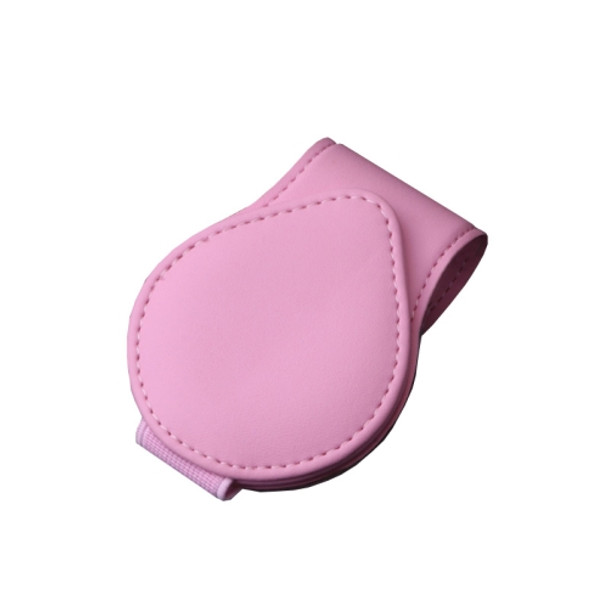 2 PCS Car Sun Visor Glasses Clip Ticket Storage Clip(Pink)