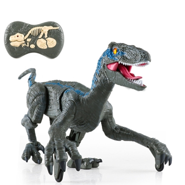 2.4G Wireless Children Electric Remote Control Mechanical Dinosaur(Blue Gray)