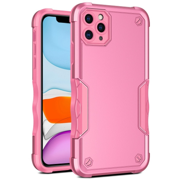 Non-slip Armor Phone Case For iPhone 11 Pro(Pink)
