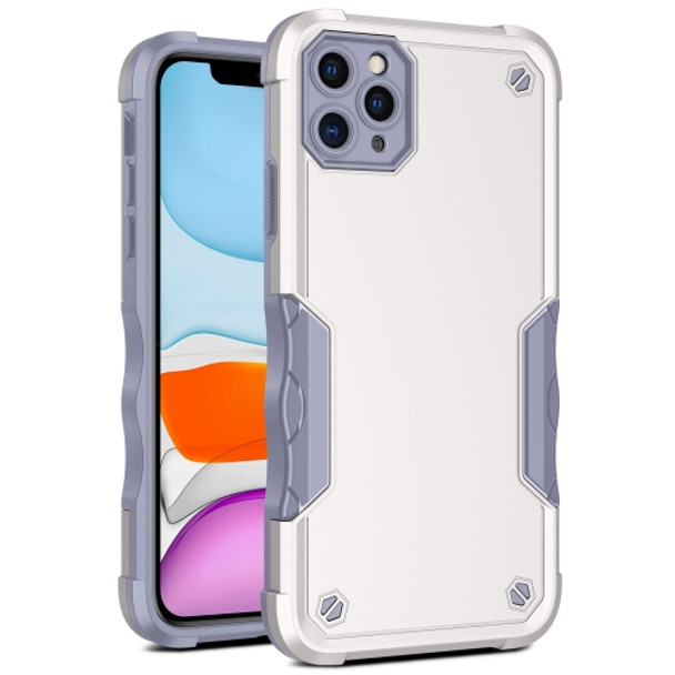 Non-slip Armor Phone Case For iPhone 11 Pro(White)