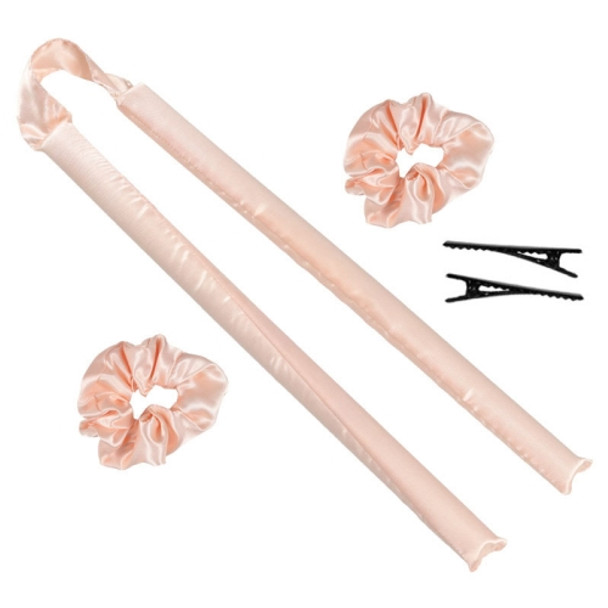 TZ403-1-1 5 In 1 Lazy EVA No Hot Foam Curler(Fairy Pink)