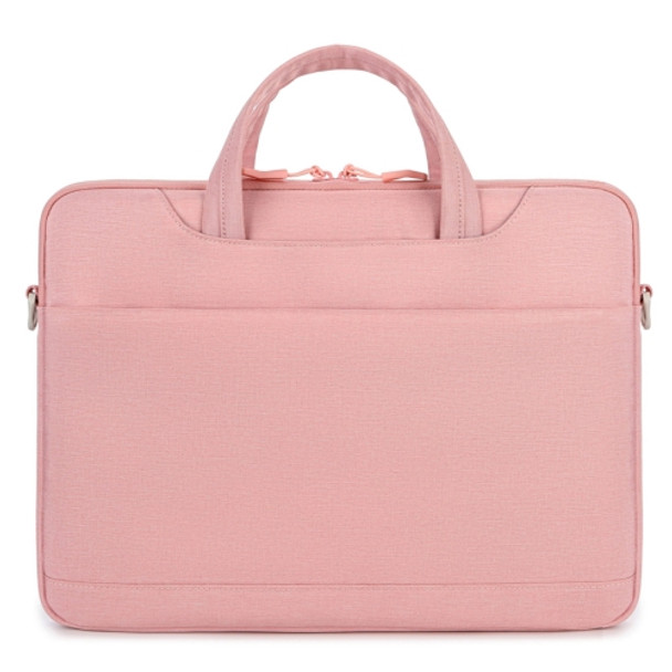 P510 Waterproof Oxford Cloth Laptop Handbag For 15-16 inch(Pink)