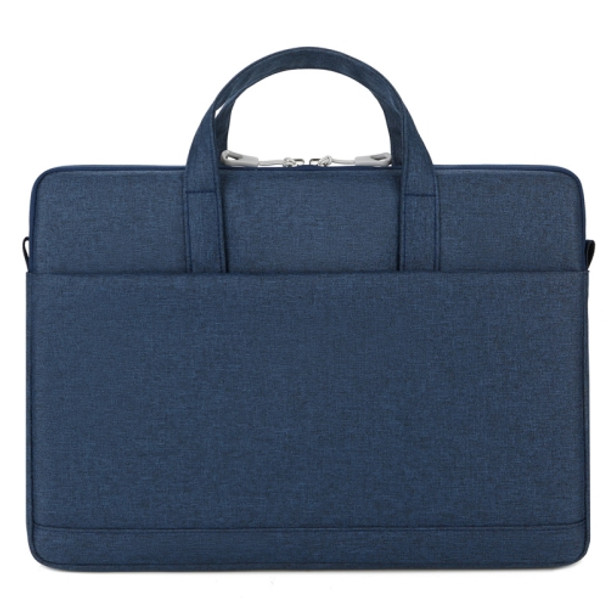 P310 Waterproof Oxford Cloth Laptop Handbag For 13.3 inch(Navy Blue)