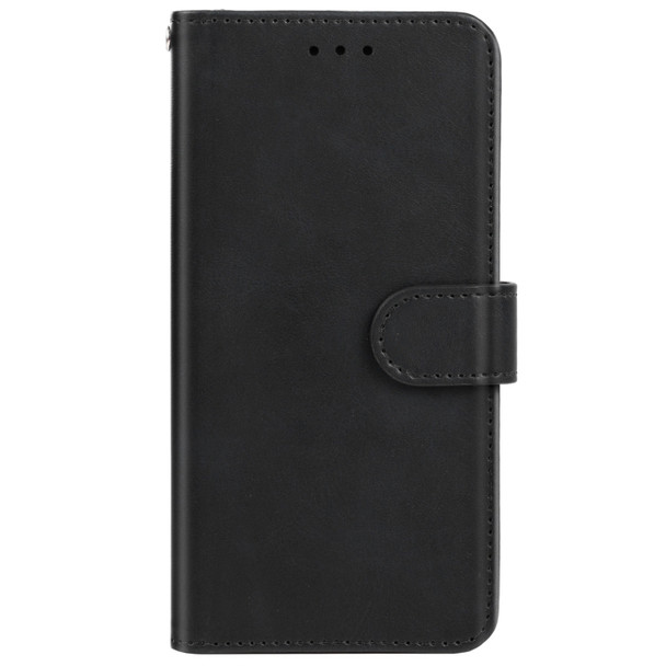 Leather Phone Case For Lenovo K5 Play(Black)
