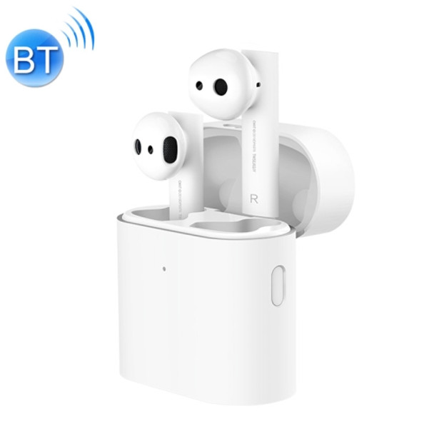 Xiaomi Air 2 TWS Bluetooth 5.0 Infrared Optical Sensor Wireless Bluetooth Earphone with Charging Box, Support Voice Assistant & HD Call & APP Custom Settings(White)