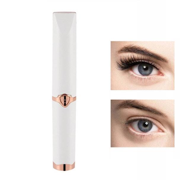 Long-Lasting Styling Smart Electric Eyelash Curler(White)