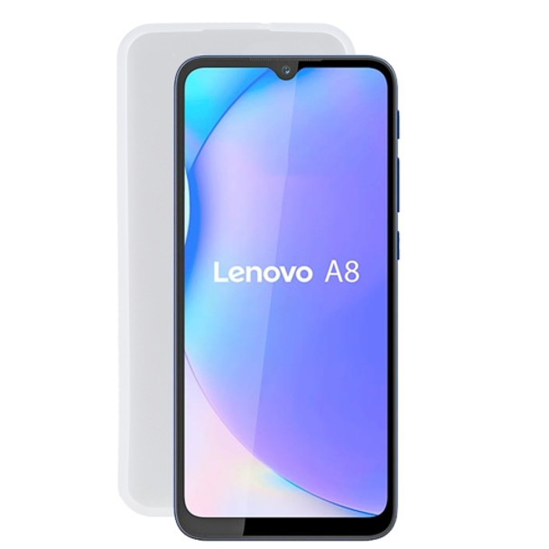 TPU Phone Case For Lenovo  A8 2020(Transparent White)