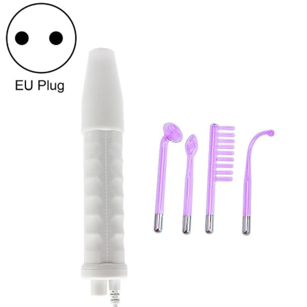 10W  High-Frequency Electrotherapy Instrument Beauty Instrument With 4 Tube Purple Light(EU Plug)