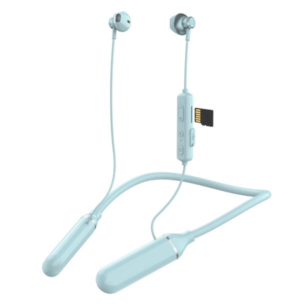 K1688 Neck-mounted Noise Cancelling IPX5 Sports Bluetooth Headphone(Blue)