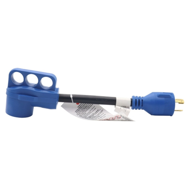 AON1505 30A Turn 50A 125/250V Route Modification With 3Pin Power Charging Line With Handle(Blue)