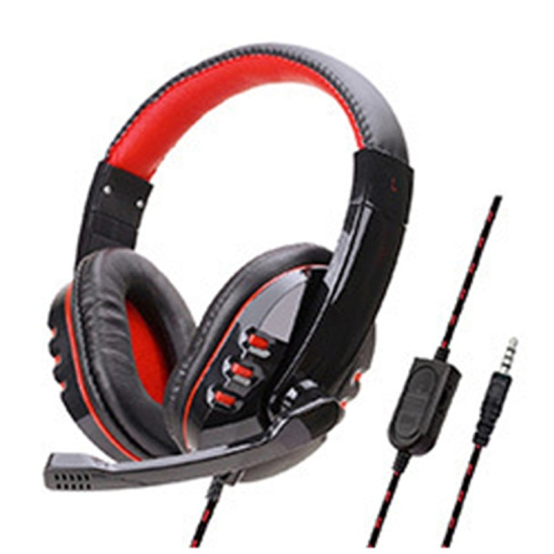 Soyto SY733MV Gaming Computer Headset For PS4 (Black Red)