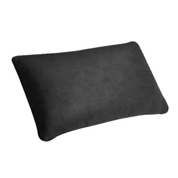 Car Suede Soft Elastic Lumbar Pad(Black)