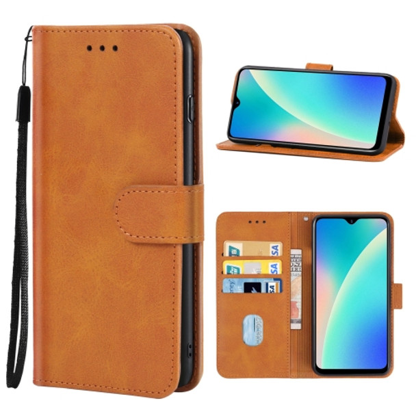 Leather Phone Case For BLU Vivo XL6 BL(Brown)