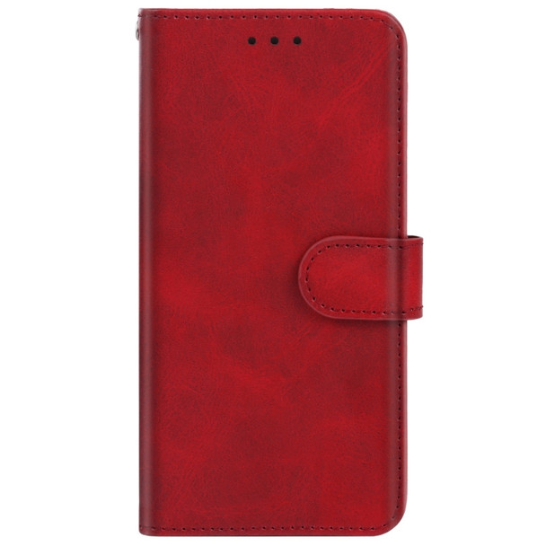 Leather Phone Case For BLU C5 2019(Red)
