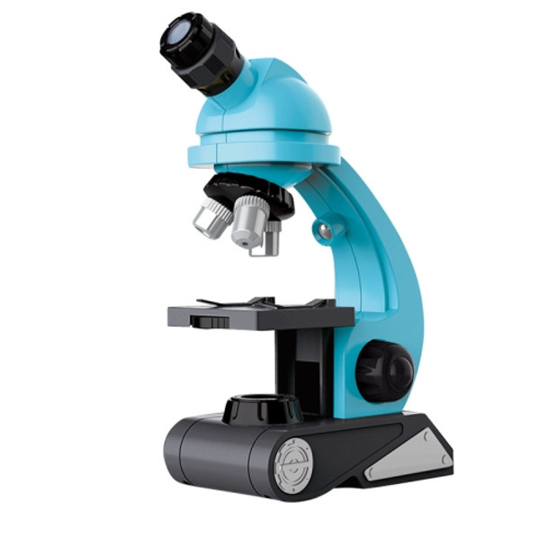 GB002 HD 1200 Times Wide Angle Microscope Children Educational Toys(Blue)