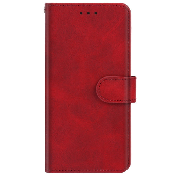 Leather Phone Case For HTC U12 Life(Red)