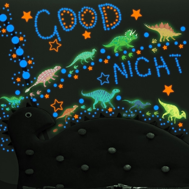 652 PCS ZSZ2103 Dinosaur Starry Sky Color Luminous Decorative Wall Sticker