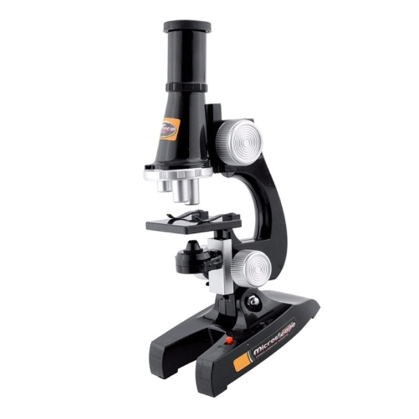 C2119 Children Early Education HD 450X Microscope Toy(Black)