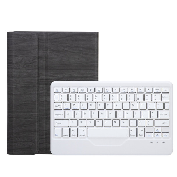 SFGO Tree Texture Bluetooth Keyboard Leather Case For Microsoft Surface Go 3 / 2 / 1(Black + White)