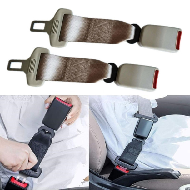 2 PCS Child And Pregnant Woman Car Seat Belt Extender, Length:26cm(Beige)