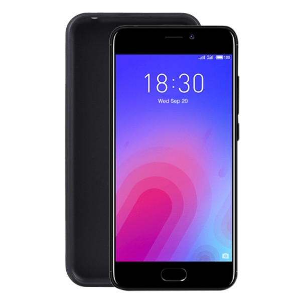 TPU Phone Case For Meizu M6(Pudding Black)