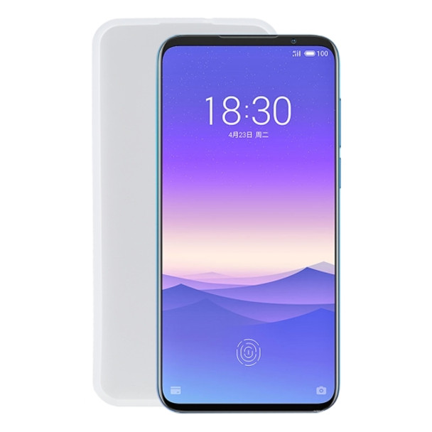 TPU Phone Case For Meizu 16s(Transparent White)