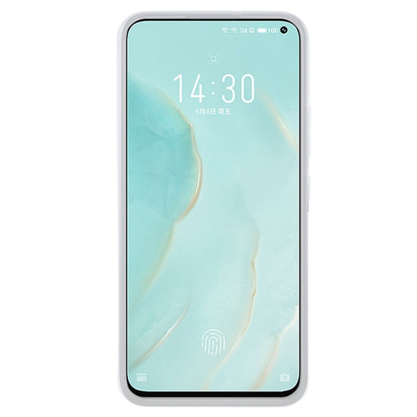 TPU Phone Case For Meizu 17 Pro(Transparent White)