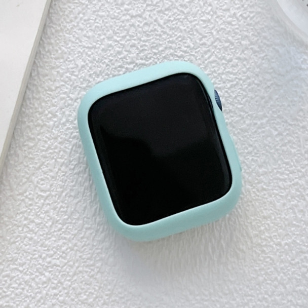 TPU Candy Color Watch Case For Apple Watch Series 7 41mm(Mint Green)