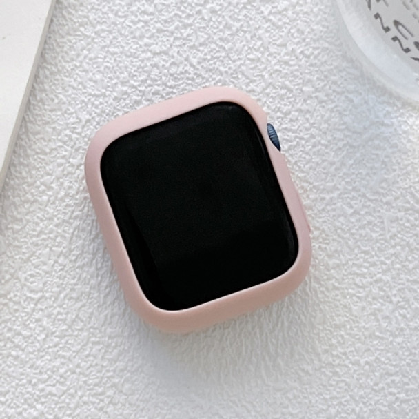 TPU Candy Color Watch Case For Apple Watch Series 7 41mm(Pink)