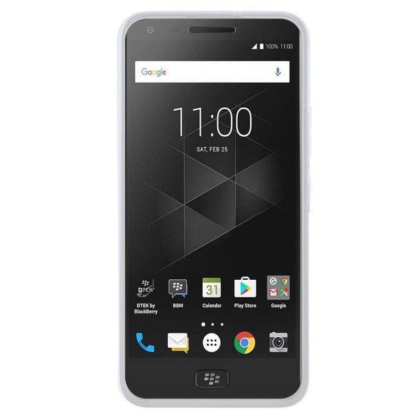 TPU Phone Case For Blackberry Motion(Transparent White)