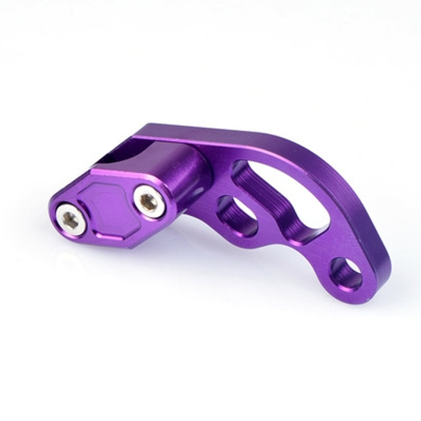 2 PCS Motorcycle Modification Accessories Universal Brake Hose Clamp(Purple)