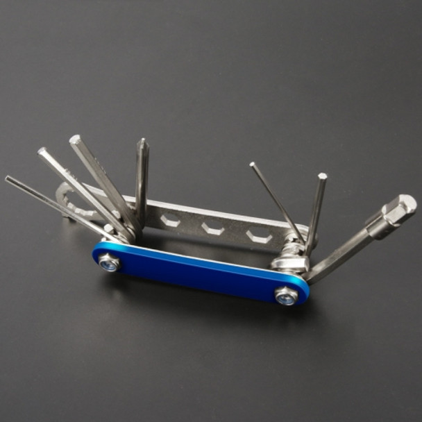 Bicycle 12 In 1 Portable Repair Tool(Blue)