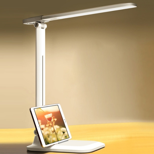 SD-839H 3W USB Charging & Plugging Dual Purpose LED Eye Protection Reading Lamp(White)