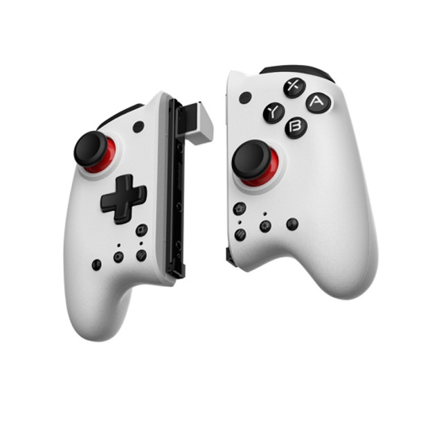 MOBAPAD M6 Left & Right Gamepad Game Handle Grip For Switch Joy-con / Switch OLED(White)