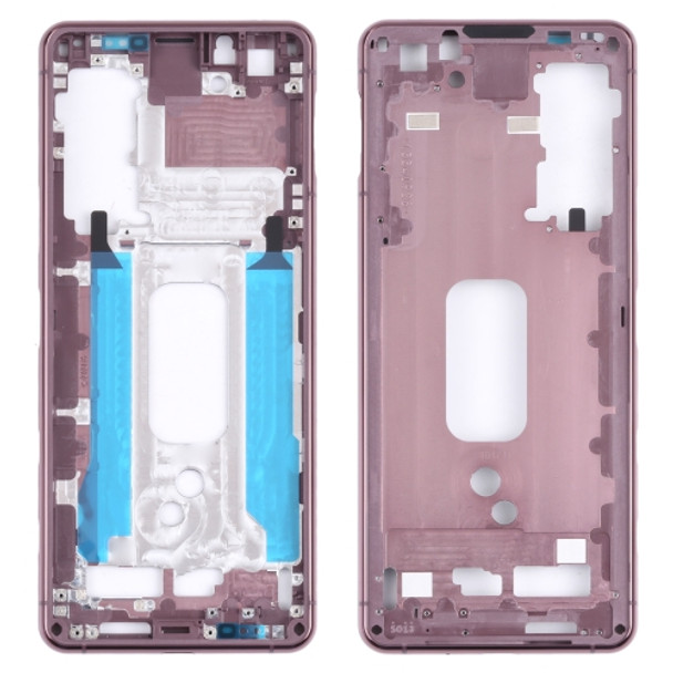 Middle Frame Bezel Plate for Sony Xperia 5 II(Purple)