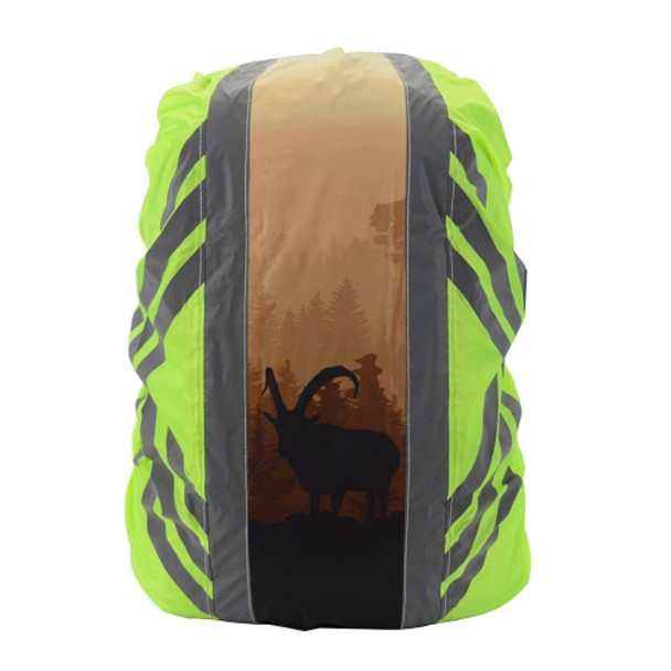 Luminous Pattern Rain Cover for Outdoor Backpack, Size: L 45-55L(D)