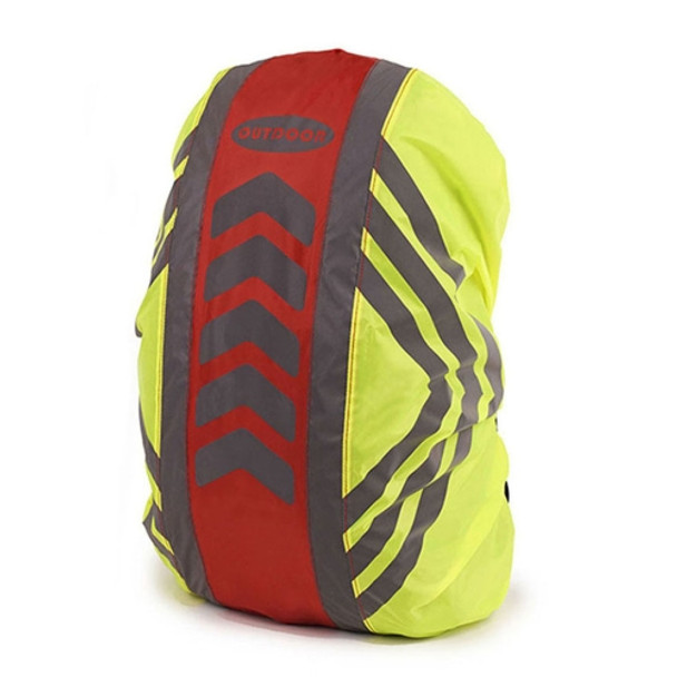 Luminous Pattern Rain Cover for Outdoor Backpack, Size: S 20-28L(Red-1)