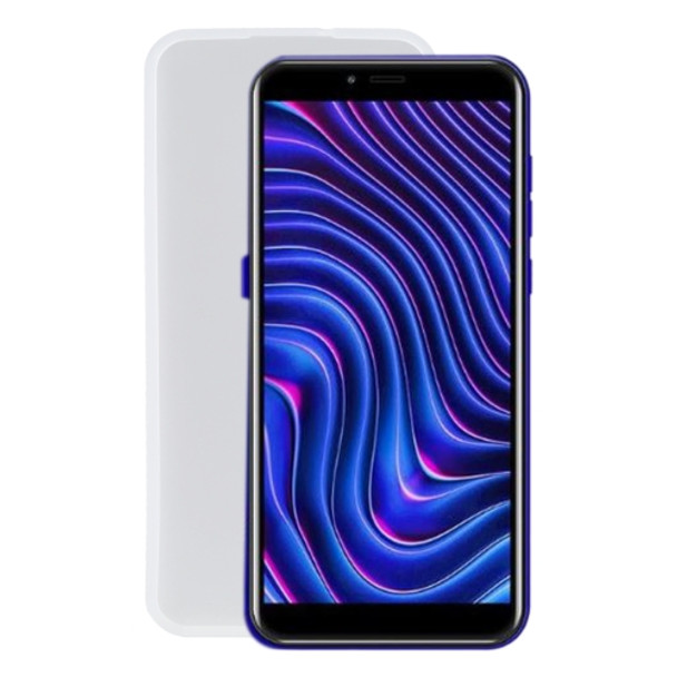 TPU Phone Case For BLU C5 Max(Transparent White)