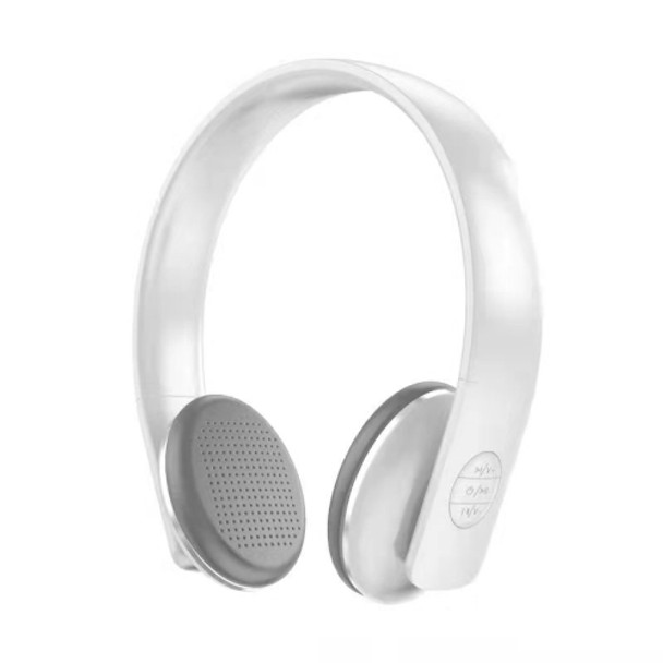 A50 Bass Stereo Wireless Bluetooth HIFI Headset with Mic(White)