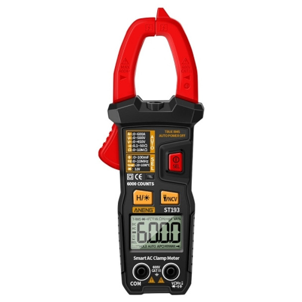 ANENG Multifunctional AC And DC Clamp Digital Meter, Specification: ST193 Intelligent Automatic