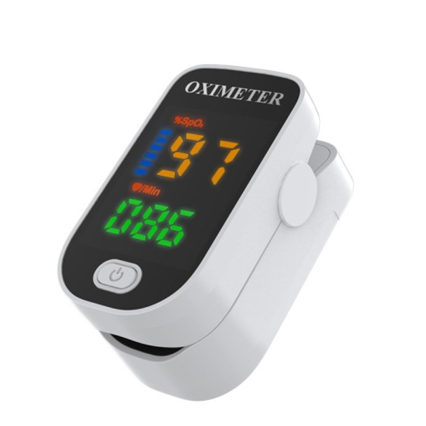 002 White LED Screen Fingertip Pulse Oximeter