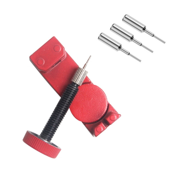 3 PCS Metal Adjustable Height Watch Band Link Pin Remover(Red)