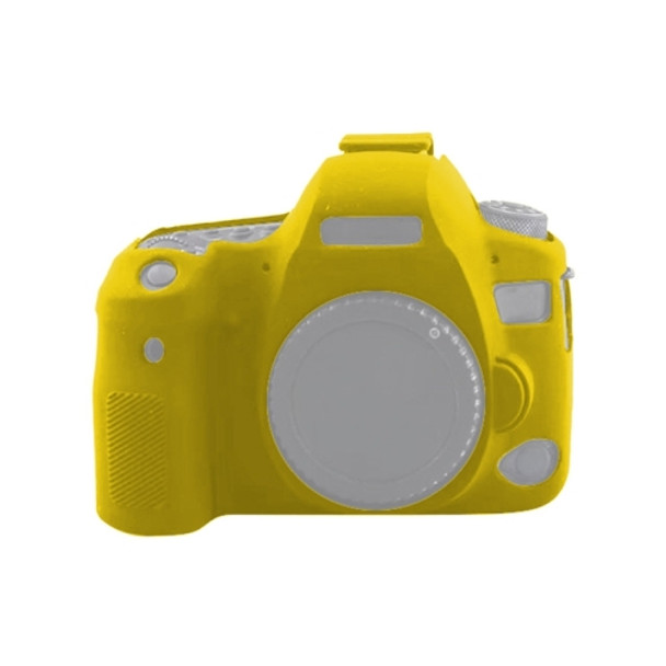 Soft Silicone Protective Case for Canon EOS 6D Mark II (Yellow)