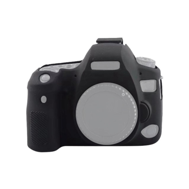 Soft Silicone Protective Case for Canon EOS 6D Mark II (Black)