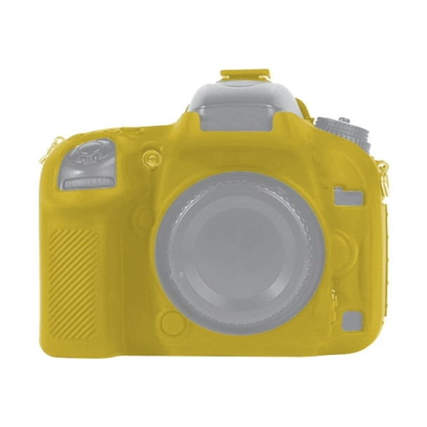 Soft Silicone Protective Case for Nikon D600 / D610 (Yellow)