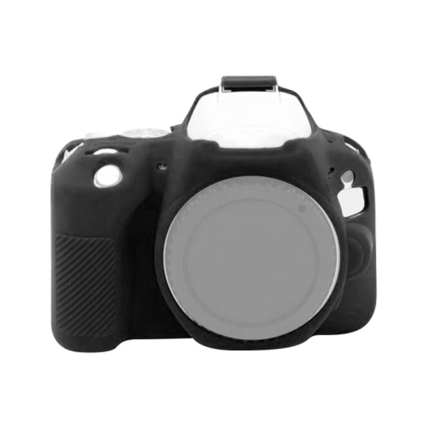 Soft Silicone Protective Case for Canon EOS 200D / EOS 200D Mark II (Black)